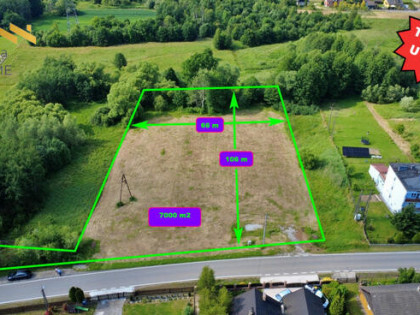 Działka usługowa Wola Radziszowska gm. Skawina, Adama Mickiewicza