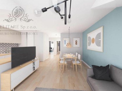 Mieszkanie 3pok, 63,11m2 z balkonem, przestrzałowe/ Brochów, Wrocław