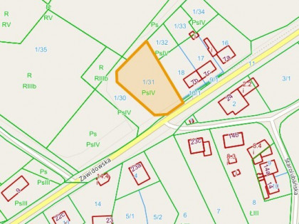 Działka Lubań, ul. Zawidowska Lubań