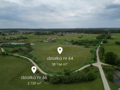 Działka rolna Kośmidry gm. Gołdap