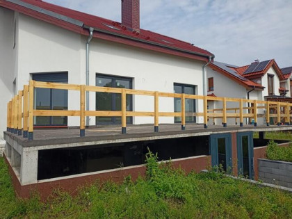 Dom jednorodzinny dwulokalowy. Poznań Konarzewo