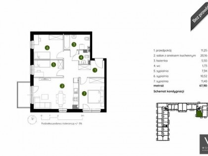 Mieszkanie Kraków Prądnik Biały