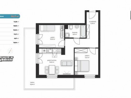 Mieszkanie Kraków Prądnik Biały