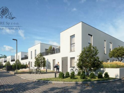 Mieszkanie Atrialne 81,16m2+ogr16,54m2+ taras20,74m2+ mp/ Jagodno