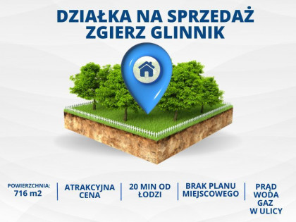 Działka Glinnik ul. Leśna