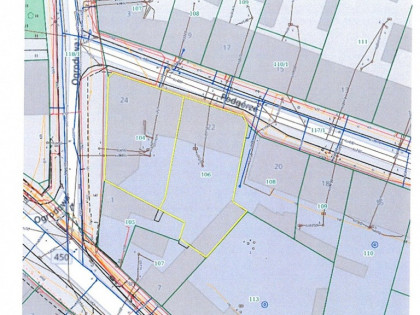 Przetarg - działka zabudowana budynkami