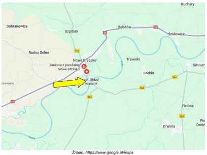 Syndyk sprzeda działkę inwestycyjną w miejscowości Nowe Brze