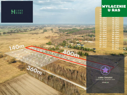 Działka budowlana Kąck gm. Wiązowna,