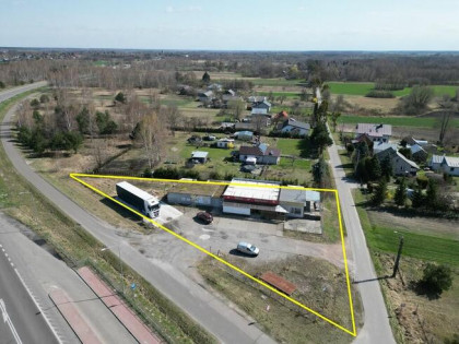 Budynek handlowo-usługowy z magazynami, Okopy Kolonia, gm. D