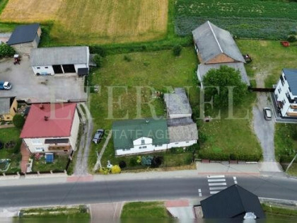 Działka zabudowana 1490m² (14,9 ara) - Kocikowa