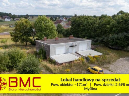 Działka budowlana Myślina gm. Dobrodzień, Kolejowa