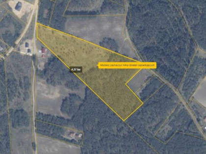 Działka budowlana Przewóz gm. Studzienice,