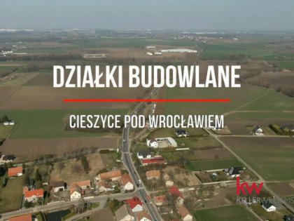 Działka inwestycyjna Cieszyce gm. Kobierzyce, Wiosenna
