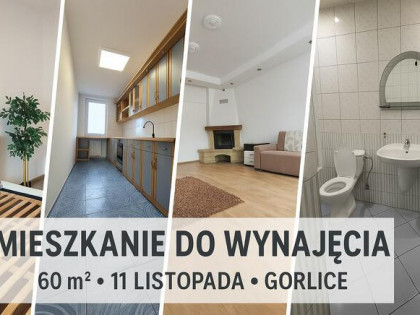 Do wynajęcia mieszkanie 60m2 Gorlice