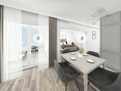 Mieszkanie 41,01m2 + ogórd i taras  widokiem na Odrę/Kleczków