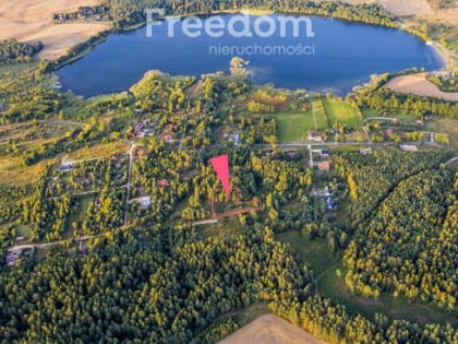 Działka budowlana z częścią lasu na sprzedaż