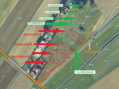 Działka budowlana-sprzedaż 9,10 ar Dobrzeń Wielki