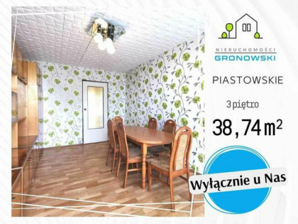(Rezerwacja) 38,74 m² - IDEALNE na start lub inwestycję!