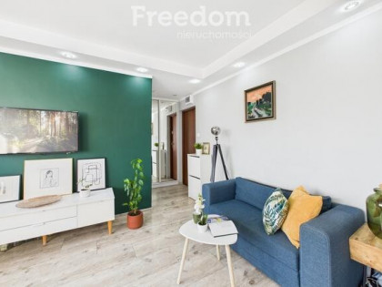 Przytulna kawalerka z widokiem na park.