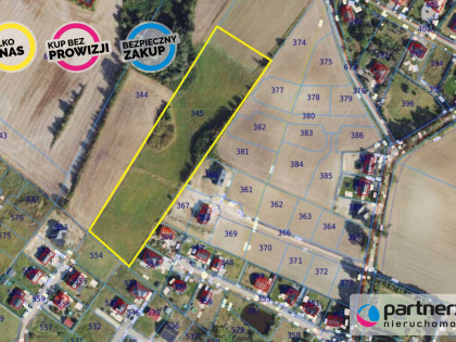 Działka Nowa Wieś Malborska ul. Chabrowa
