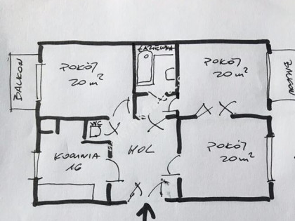 SUPER 3 pokojowe biuro w sercu Powiśla przy metrze