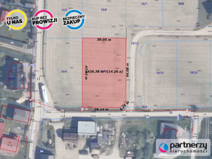 Działka Żuławka ul. Spacerowa