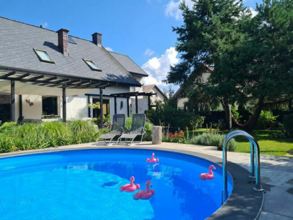 Halinów dom, basen, 230 m2, dz. 800 m2, 0 prowizji