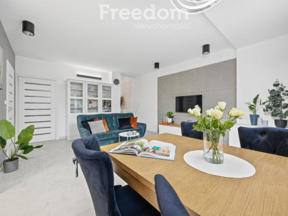 Pięknie urządzony segment w Zgorzale z ogródkiem