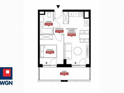 Mieszkanie Warszawa Mokotów, Wołoska