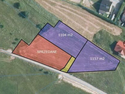 Działka budowlana Zbludza gm. Kamienica