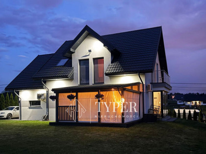 Nowoczesny dom Pawęzów 164 m2 energooszczędny