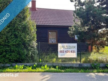 Drewniany, na działce 1769m.kw.