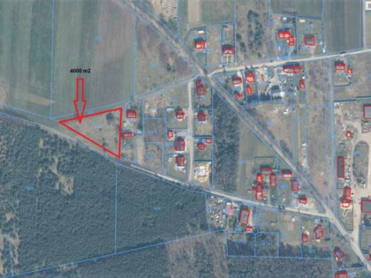 Działka budowlana Sarbia gm. Kołobrzeg, Sarbia