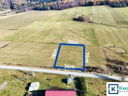 Działka budowlana Zdynia gm. Uście Gorlickie,