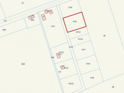 Działka budowlana Robuń gm. Gościno