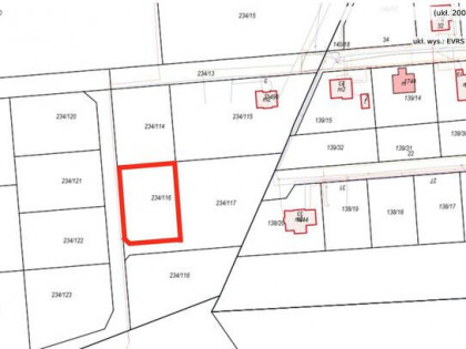 Działka rolna Dźwirzyno gm. Kołobrzeg, Tęczowa