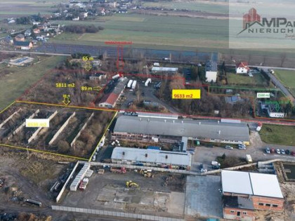 Działka inwestycyjna 15 444m2 z magazynem 646m2