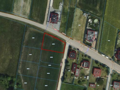 Działka budowlana Strzebiń gm. Koszęcin, Kościuszki