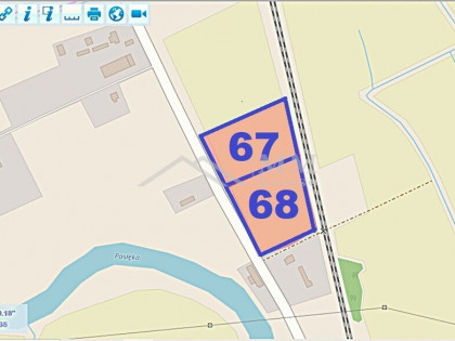 Duże działki rolne z potencjałem bud. po ok. 8000m