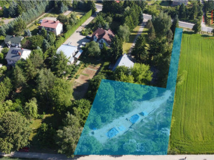 Działka budowlana Płouszowice-Kolonia gm. Jastków,