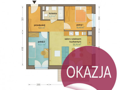 ⭐ ★ Katowice  3 pok. W promocyjnej cenie  ⭐ ★