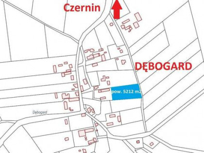 Działka budowlana Dębogard gm. Dygowo