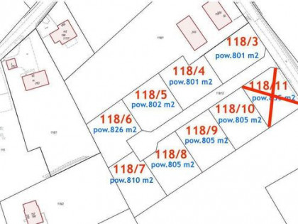 Działka budowlana Ołużna gm. Gościno, Ołużna