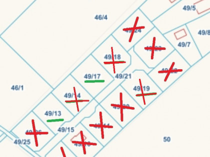 Działka Egiertowo ul.  