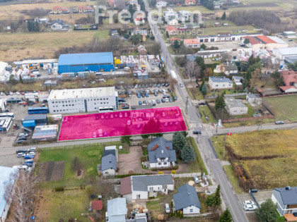 Działka budowlana 1850 m2 – Włochy, ul. Jutrzenki