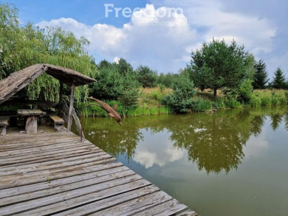 Głuch k/Wielbarku-1,6ha-działka ze stawem
