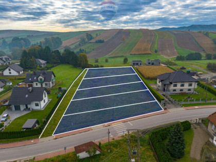 5 działek z pozwoleniem, 2 km od Andrychowa