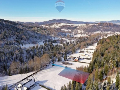 Działka budowlano - rolna w Rycerce Górnej