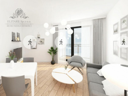 Piękne mieszkanie 2pok. o pow 38,20m2 z balkonem/ Partynice Braterska