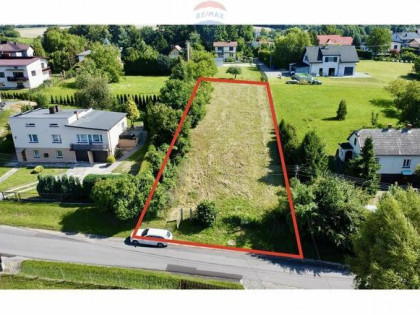 Działka budowlana z możliwością usług